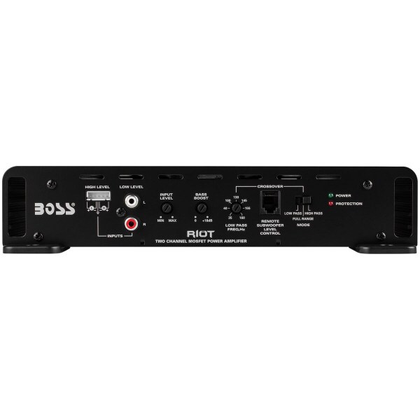 Main product image for BOSS R6002 RIOT 1200 Watt 2 Ch MOSFET Amplifier 265-3984